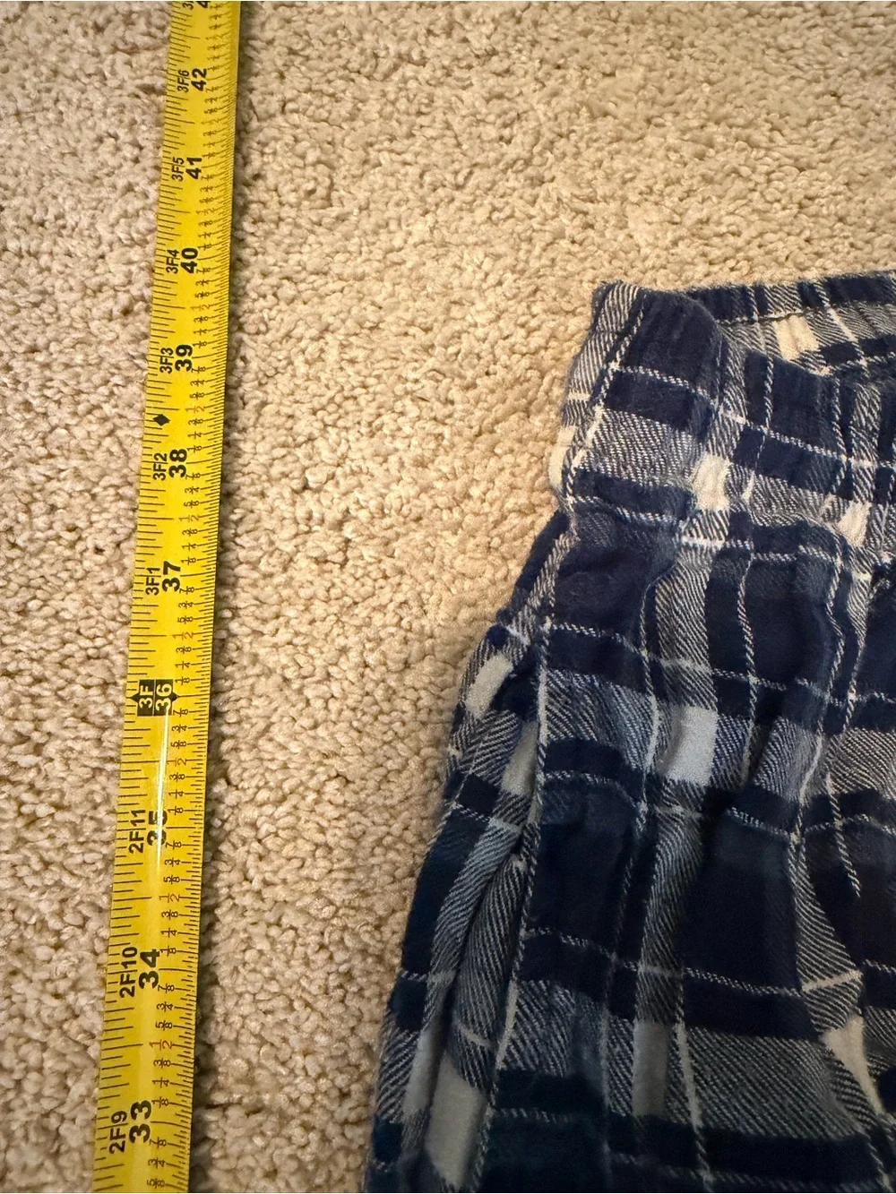 Polo Ralph Lauren Men’s Blue Plaid Pajama Pants -